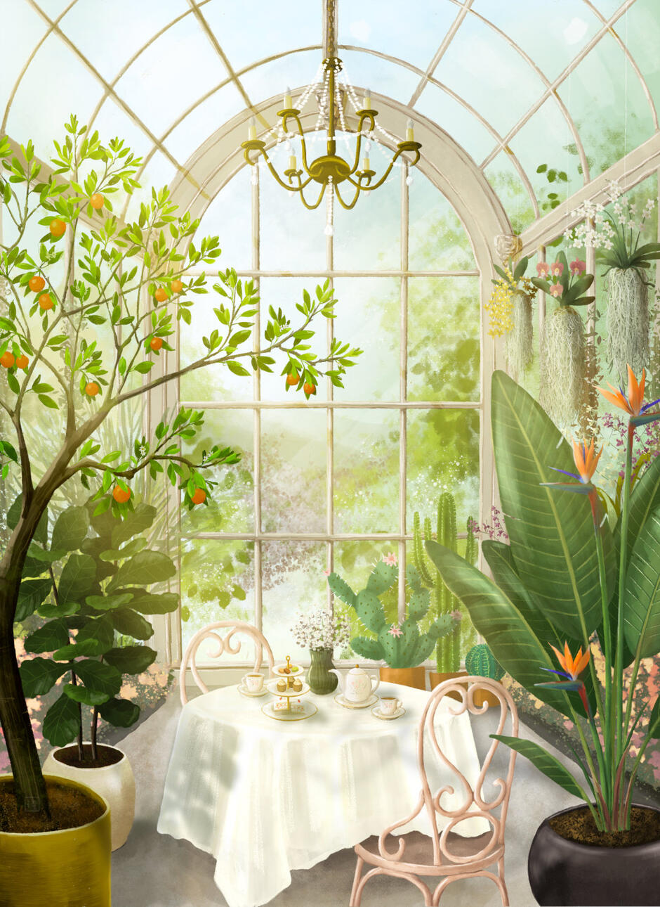 Afternoon Tea in the Conservatory