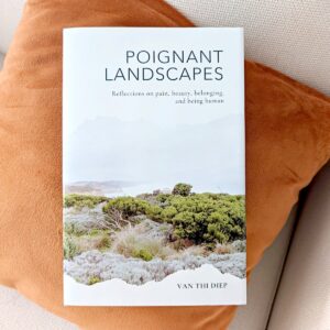 poignant landscapes book with dust jacket